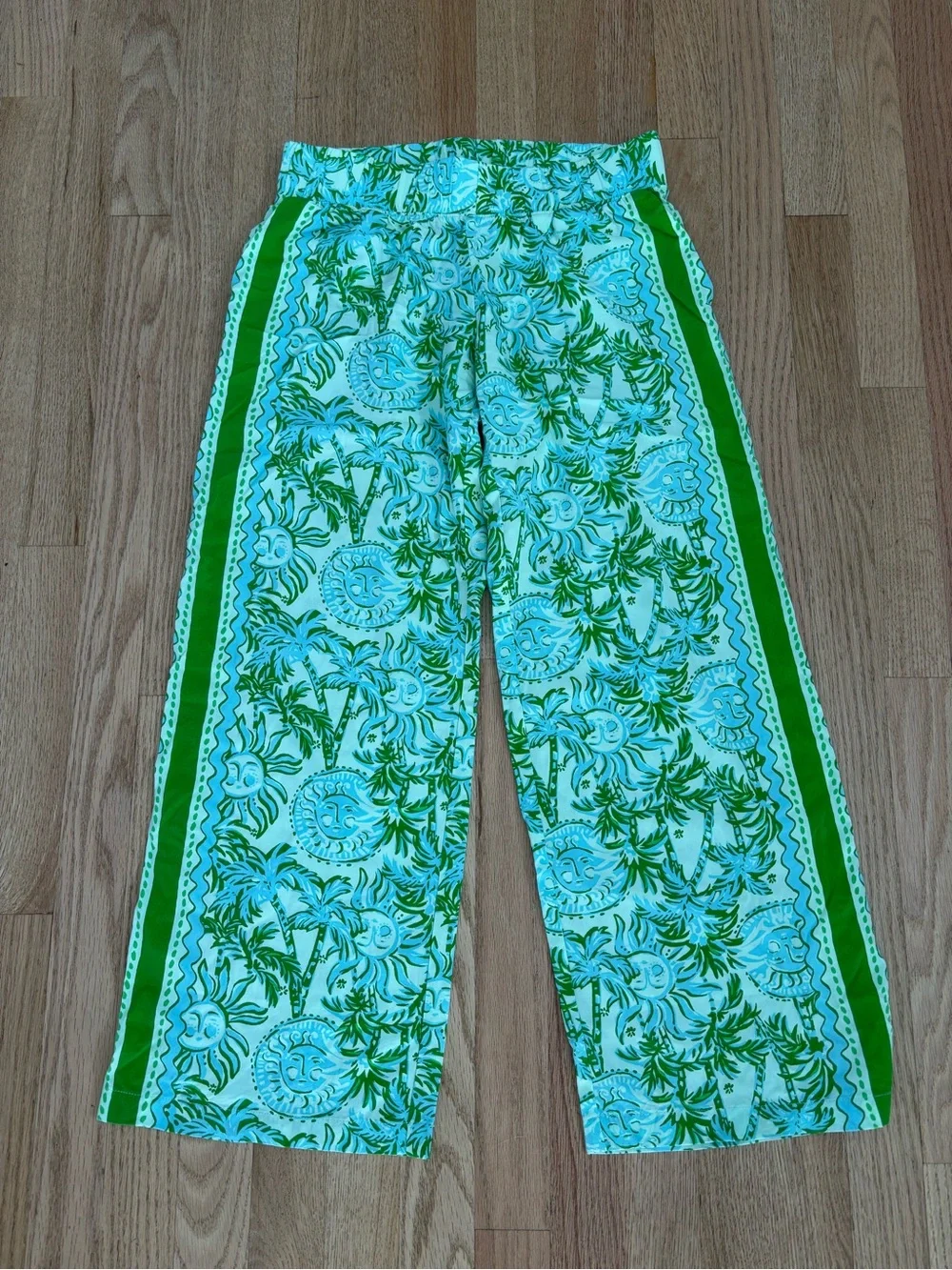 Lilly Pulitzer Bal Harbour Pants Catchin Rays XS for petite